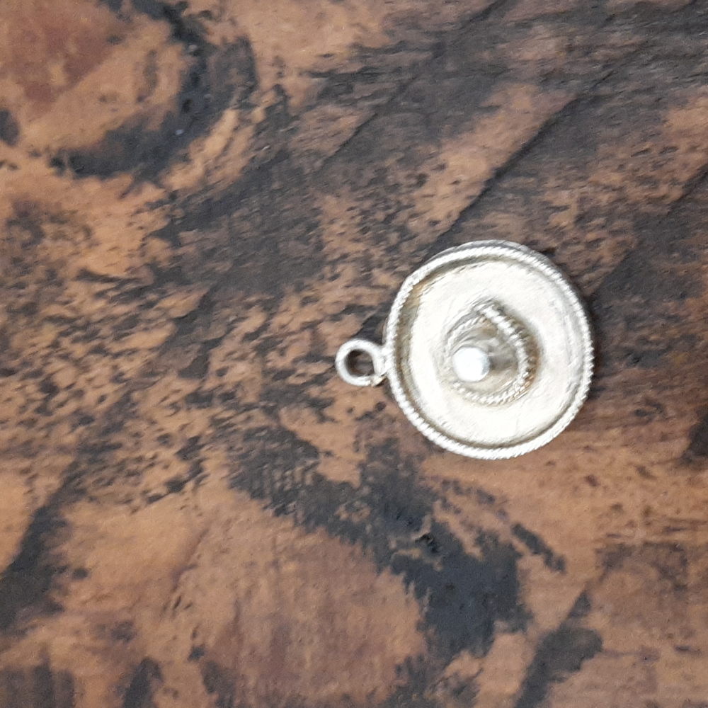 Vintage Sterling Mexican handcrafted hat